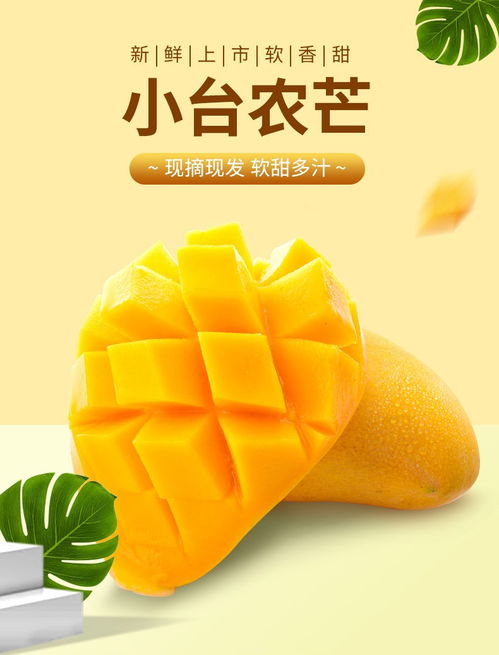 盛夏甜心 海南臺農(nóng)芒果5斤裝，當季鮮甜順豐直達